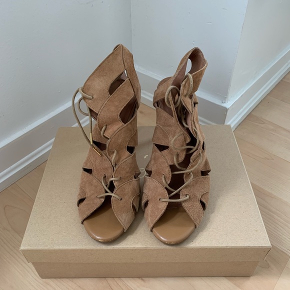 Joie Suede Sandals - Picture 2 of 7